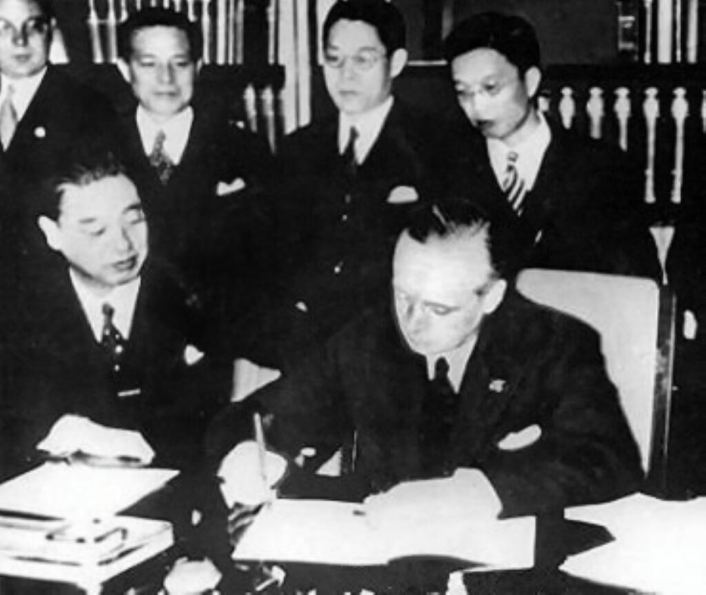 Potpisivanje Antikominternskog pakta