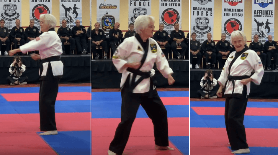 umirovljenica karate