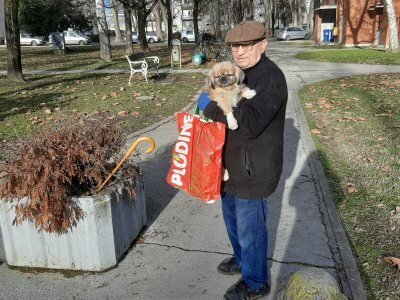 Umirovljenik Petar (75) i Luna, Belišće