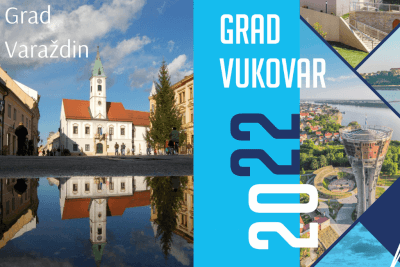 Varaždin i Vukovar | screenshot: službene stranice grada Varaždina i grada Vukovara