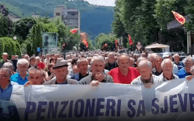 crna gora prosvjed