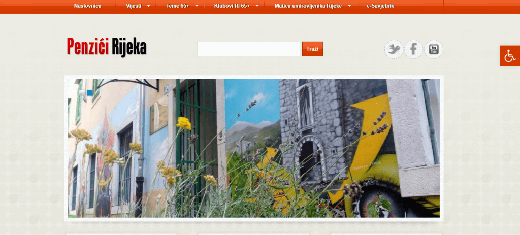 internetska stranica Penzići Rijeka | screenshot: službena stranica Penzići Rijeka