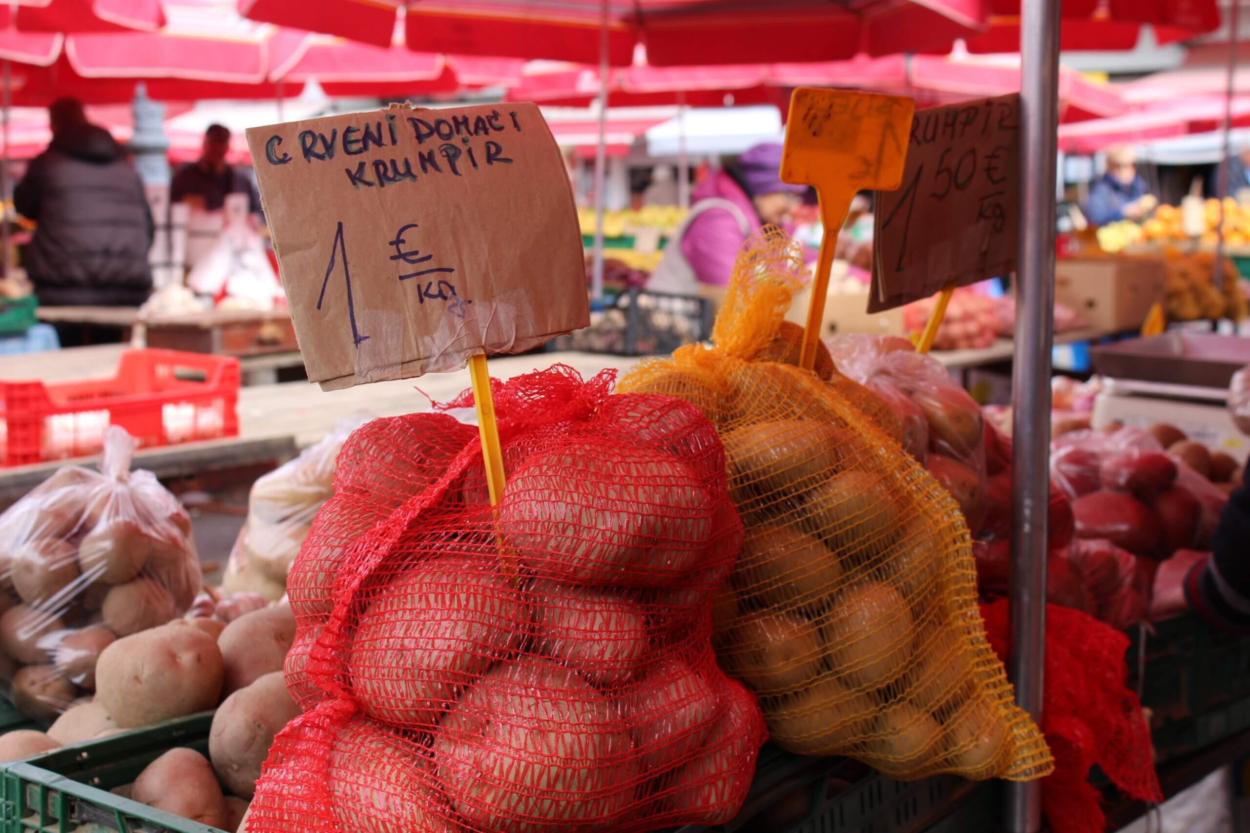 Krumpir na tržnici