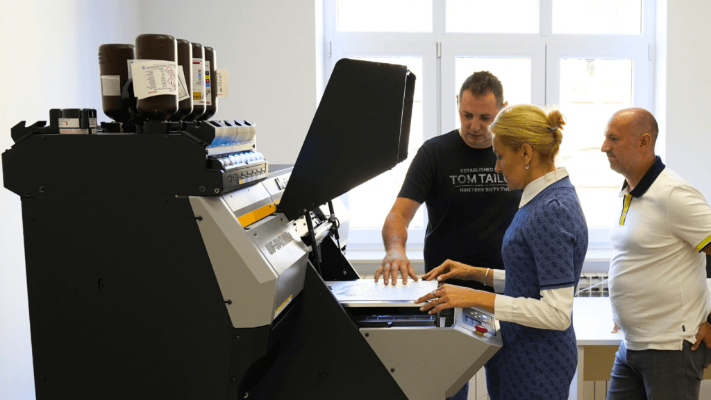 UV printer za tiskanje brajičnog pisma | Foto: Tiflotehna