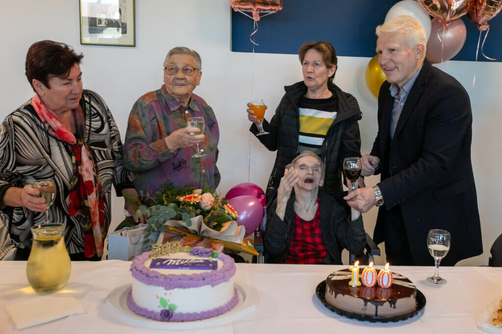 Milka Drožđek proslavila 100. rođendan | Foto: Općina Sračinec