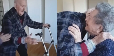 103-godišnjak nakon mjesec dana ugledao svoju suprugu za koju liječnik nije imao baš dobru prognozu