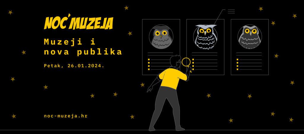 Vizual manifestacije Noć muzeja 2024. (19. manifestacija po redu)