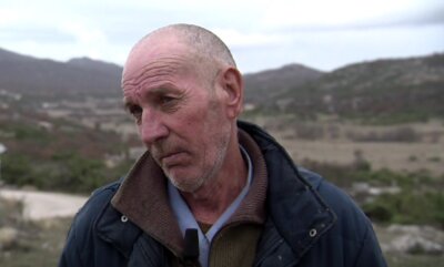 Umirovljenik Zdravko Spajić jedini je stanovnik sela Blaca nedaleko od Solina.