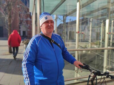 Humans of Osijek, umirovljenik Miroslav iz Osijeka na biciklu.