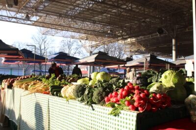 povrće na tržnici Osijek