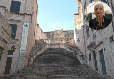 Montaža stepenica u Dubrovniku i sugovornice Rine