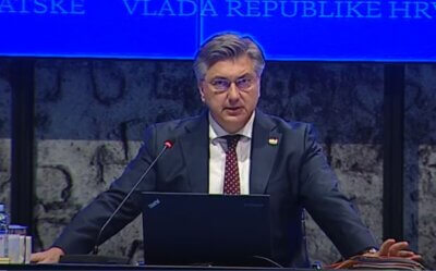 premijer Plenković na sjednici Vlade