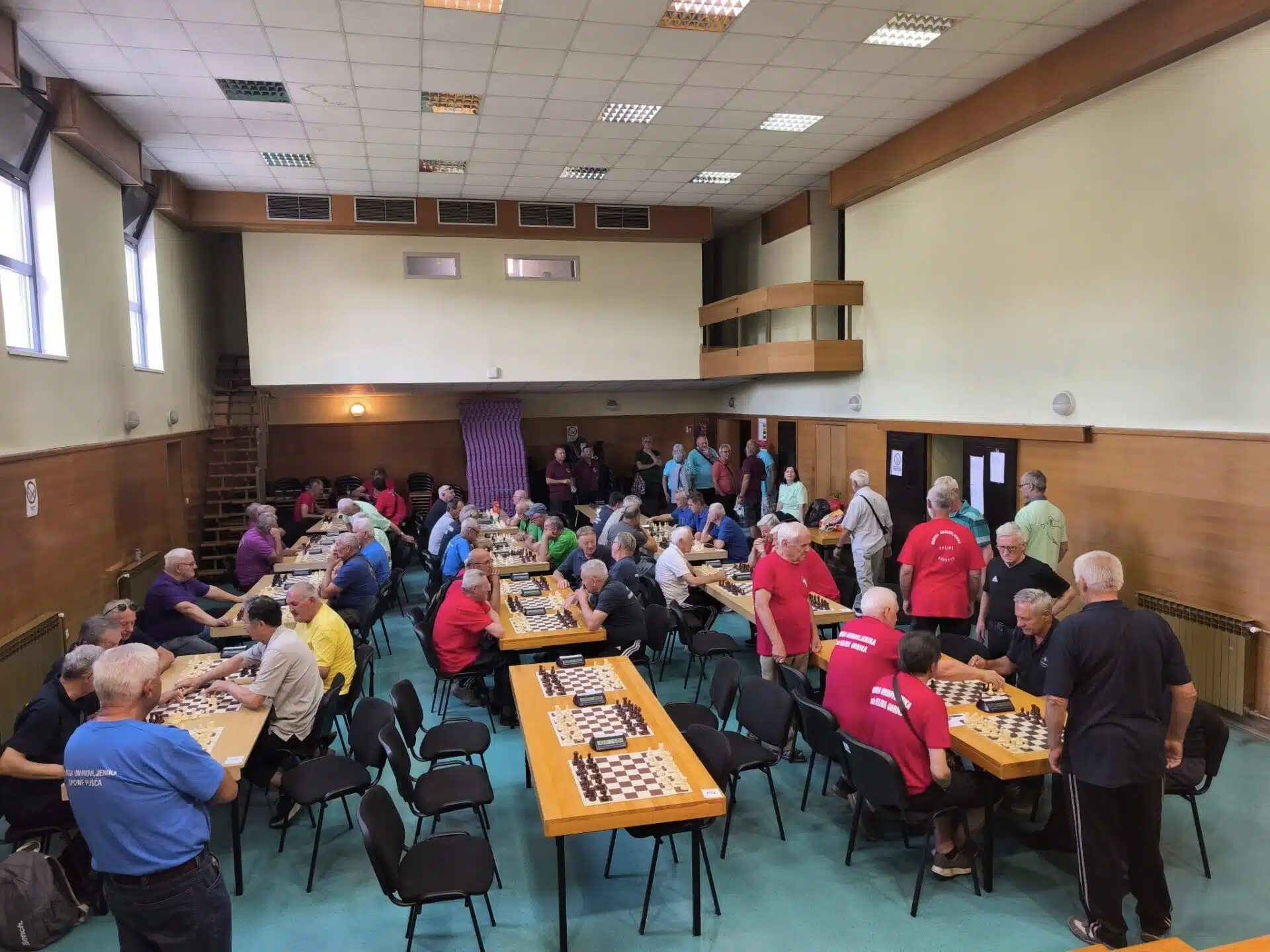Umirovljenici igraju šah