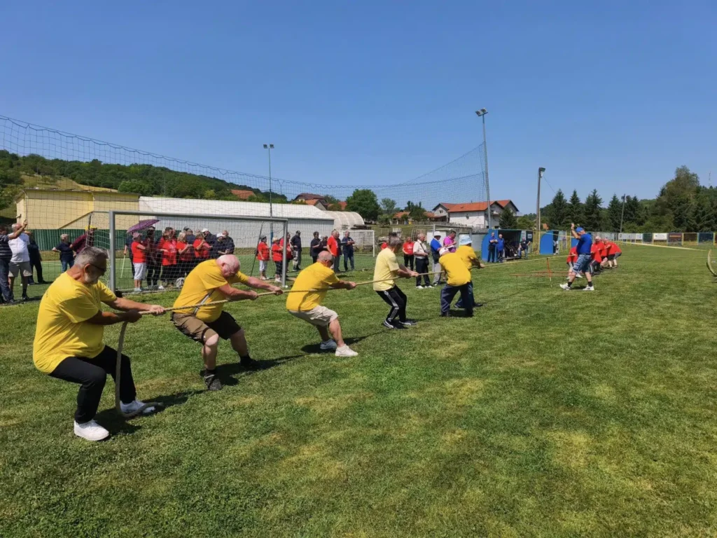 Sportski susret umirovljenika u Pušći