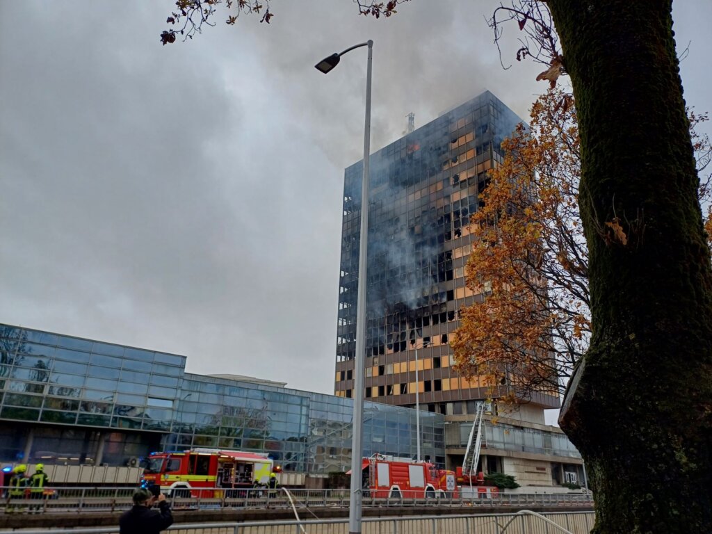 Požar Vjesnika | Nina Šantek/Bauštela.hr