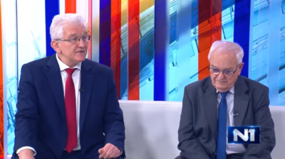 Milivoj Šika i Lazar Grujić