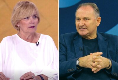 Višnja Stanišić (SUH) i Mladen Novosel (SSSH) | Snimak zaslona HRT