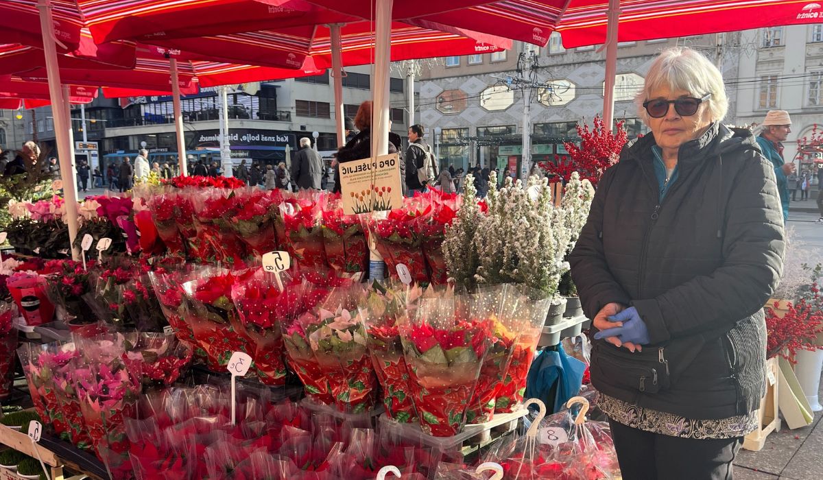 Prodavačica Štefica na Trgu