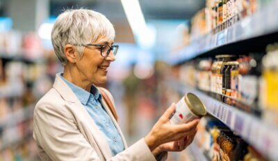 Umirovljenica u trgovini