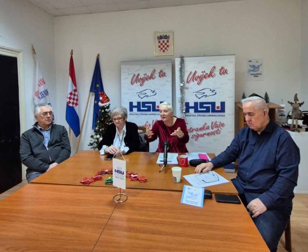 Press kinferencija gradske organizacije HSU-a Grada Zagreba