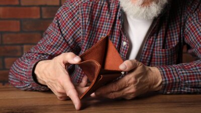 Prazan novčanik umirovljenika