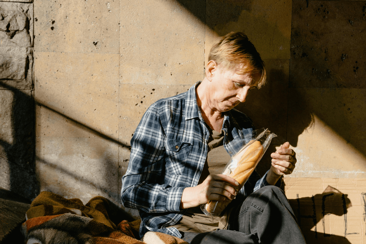 Siromašna umirovljenica