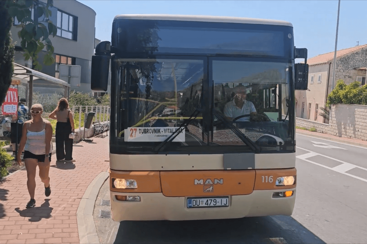 Javni prijevoz busom, Dubrovnik