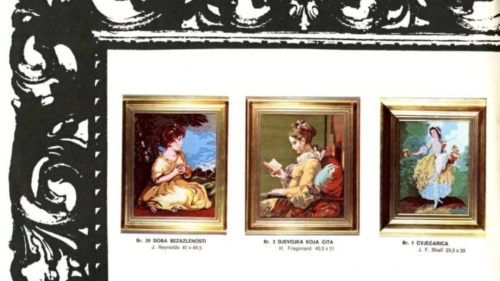 Foto dana: Katalog popularnih goblena tvornice Unitas iz 1978.