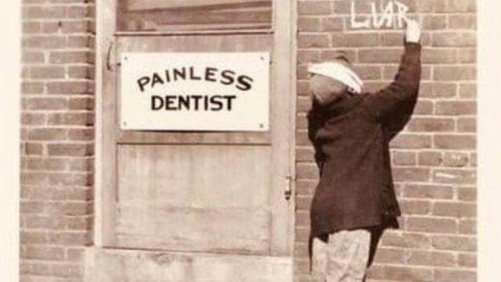 Nezadovoljni pacijent prije 100 godina reagirao na "bezbolnu" zubarsku uslugu