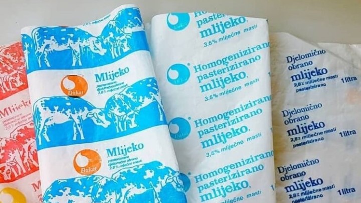 Sjećate se mlijeka u vrećici? Ove sačuvane ambalaže odličan su podsjetnik!