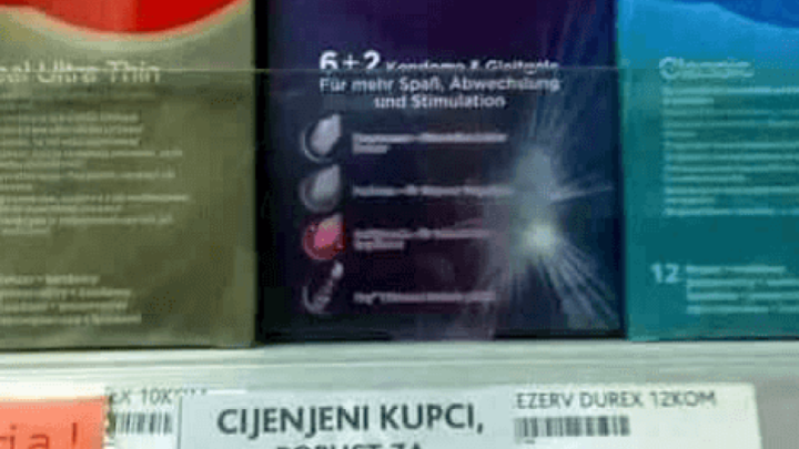 "Cijenjeni kupci, popust za penzionere se ne odnosi na ovaj artikl"