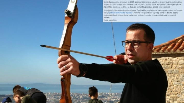 Načelnik Klisa je na svojoj Facebook stranici pitao građane što žele vidjeti u proračunu, reakcije su pozitivne