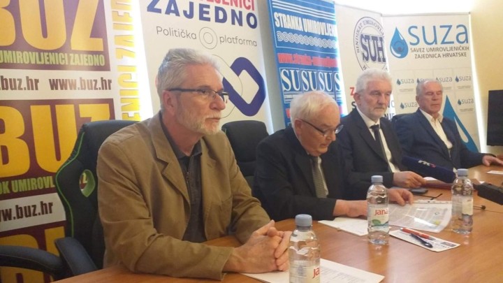 Oštar odgovor: Umirovljenici zajedno smatraju da će SUH i MUH preveslati umirovljenike pričom o prosvjedu