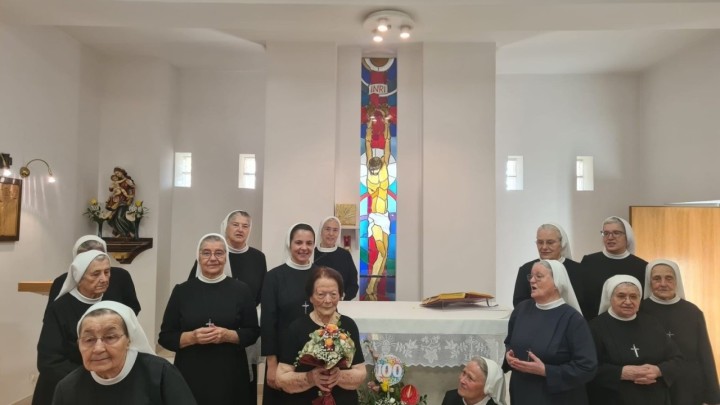 Jubilej obilježen misom: Mara Pešo proslavila 100. rođendan u krugu sestara milosrdnica
