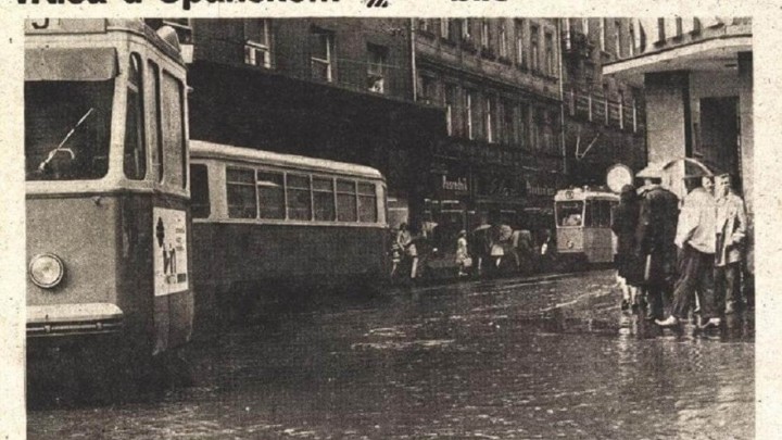 Nevrijeme u Zagrebu prije 50 godina: Snažna oluja je potopila Zagreb, a posljedice su i tada bile velike