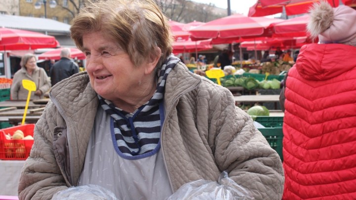 Prodavačica na tržnici Dragica (69) : 'U penziji jesam, ali u mirovini nisam i radit ću dokle god ću moći'