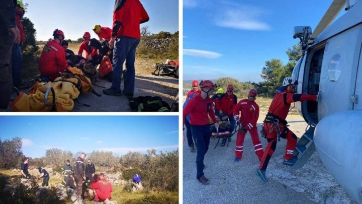 HGSS pronašao i spasio život 80-godišnjaku koji se izgubio u masliniku