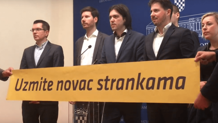 Živi zid pokreće referendum, traže ukidanje financiranje stranaka iz proračuna