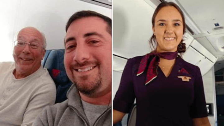 Kako ne bi sama bila za blagdane, otac pratio kćerku stjuardesu na svakom letu za Badnjak i Božić
