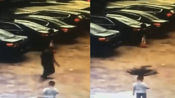 Šokantna snimka: 80-godišnji umirovljenik propao u ponor koji se stvorio iz ničega, spasili ga susjedi