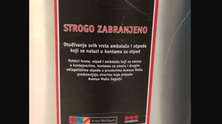 Avenue Mall objasnio zašto su zabranili ljudima skupljanje plastične ambalaže