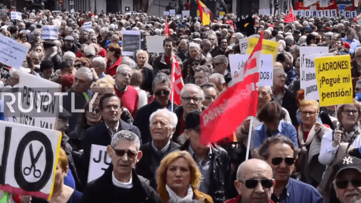 [VIDEO] U Madridu 25.000 umirovljenika na ulicama: "Danas ste nas prevarili, a sutra ćemo vam trebati za izbore!"