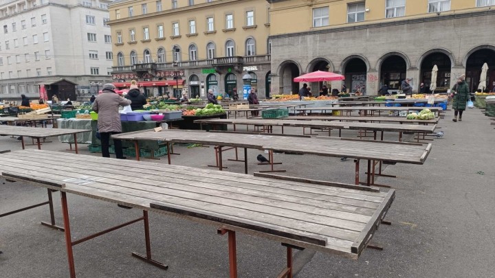 Tržnica Dolac privremeno seli na novu lokaciju: U tijeku su inspekcije