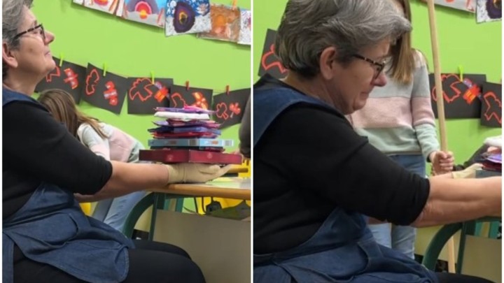 Učenici ispratili spremačicu Biserku u mirovinu: Iznenađenje ju je rasplakalo