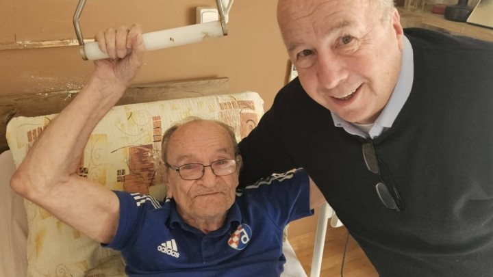 Zajec posjetio 82-godišnju Dinamovu legendu: 'Jedan od najvećih igrača u povijesti'