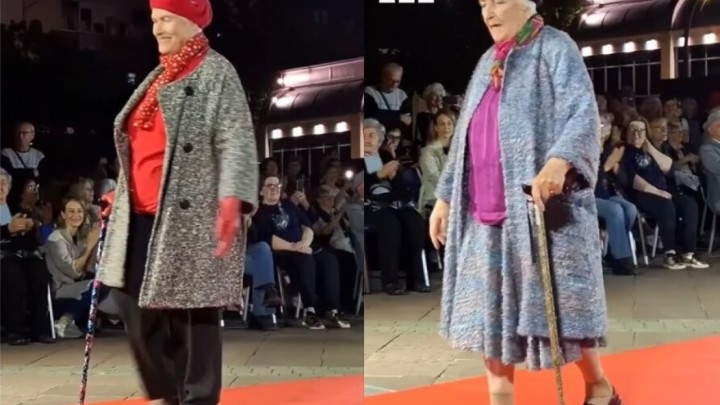 Neobična modna revija u susjedstvu je sve razveselila: Manekeni su bili štićenici doma za starije