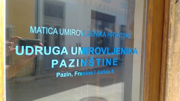 Udruga umirovljenika Pazinštine: 'Preporučujem svima da se uključe u bilo koju udrugu da se barem malo druže'