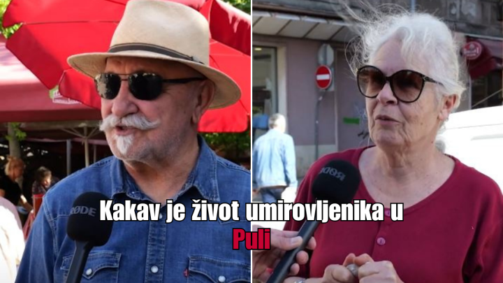 Umirovljenici iz Pule: 'Općenito se jako mnogo kuka i mislim da to nije dobro ni za koga'