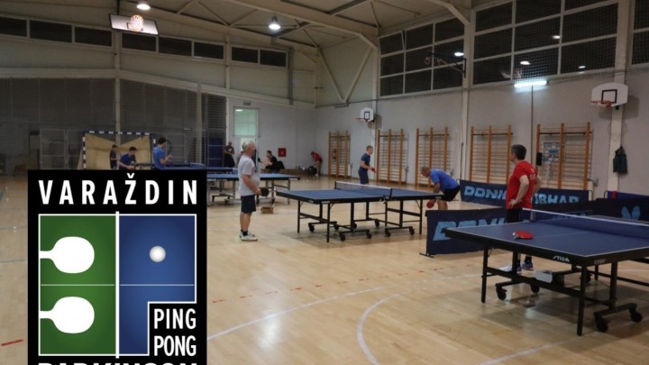 PingPongParkinson u Varaždinu: Igranjem stolnog tenisa protiv bolesti