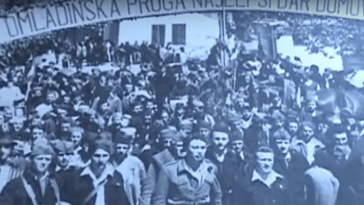 [7.11.] Završena velika omladinska radna akcija u kojoj je sudjelovalo preko 60 tisuća omladinaca iz Juge